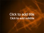 The Electric Orange Wire video background for PowerPoint