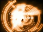 The Electric Orange Reels video background for PowerPoint