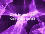 Purple Lightning Background
