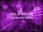 The Electric Purple Room video background for PowerPoint