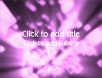 The Purple Hyper Space video background for PowerPoint