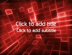The Electric Red Room video background for PowerPoint
