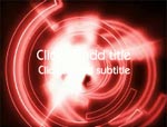The Electric Red Reels video background for PowerPoint