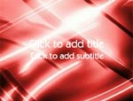 The Red Chrome video background for PowerPoint