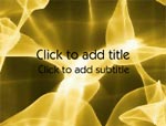 The Electric Yellow Lightning video background for PowerPoint