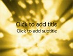 The Yellow Hyper Space video background for PowerPoint
