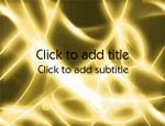 The Yellow Lightning video background for PowerPoint