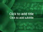The Heart & Red Blood Cells video background for PowerPoint