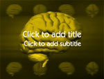 The Human Brain video background for PowerPoint