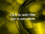 The Medication Pills video background for PowerPoint