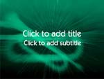 The Trumpet Horn video background for PowerPoint
