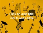 The Orchestra video background for PowerPoint