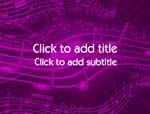 The Musical Notes video background for PowerPoint