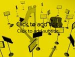 The Orchestra video background for PowerPoint