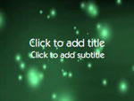 The Particle Space video background for PowerPoint