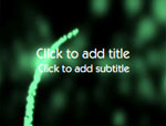 The Particle Trail video background for PowerPoint