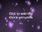 The Particle Space video background for PowerPoint