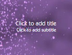 The Particle Storm video background for PowerPoint