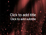 The Particle Aurora video background for PowerPoint