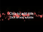 The Particle Bubbles video background for PowerPoint