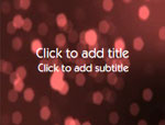 The Particle Glitter video background for PowerPoint