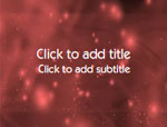 The Particle Ocean video background for PowerPoint