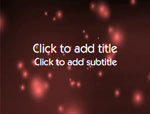 The Particle Space video background for PowerPoint