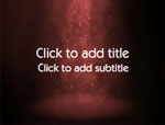 The Particle Spotlight video background for PowerPoint