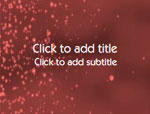The Particle Storm video background for PowerPoint