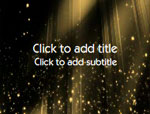 The Particle Aurora video background for PowerPoint