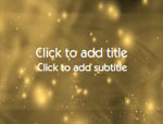 The Particle Ocean video background for PowerPoint