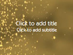 The Particle Storm video background for PowerPoint
