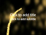 The Particle Trail video background for PowerPoint