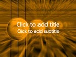 The Solar System video background for PowerPoint