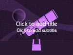 The Astronomer video background for PowerPoint
