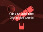 The Astronomer video background for PowerPoint