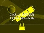 The Astronomer video background for PowerPoint