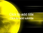 The Cosmic Gas video background for PowerPoint
