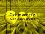 The Solar System video background for PowerPoint