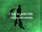 The Golf TV video background for PowerPoint