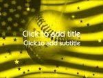 The Baseball video background for PowerPoint