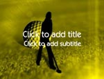 The Golf TV video background for PowerPoint