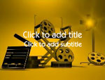 The Film Producer video background for PowerPoint