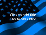 The Stars & Stripes video background for PowerPoint