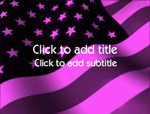 The Stars & Stripes video background for PowerPoint