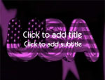 The USA video background for PowerPoint