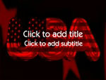 The USA video background for PowerPoint