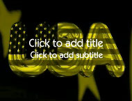 The USA video background for PowerPoint