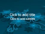 The Flower Carousel video background for PowerPoint