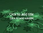 The Flower Carousel video background for PowerPoint